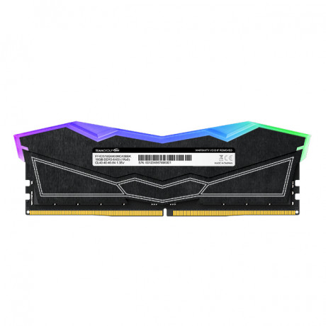 Team T-Force DELTA RGB Black 32GB 2x16GB 6600Mhz DDR5 CL34 Gaming Ram (FF3D532G6600HC34DC01)