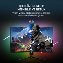 32 GAMEPOWER VISION V30 CURVED 1MS 240Hz MONITOR