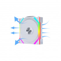 Lian Li UNI FAN REVERSE SL WIRELESS 3x120mm Beyaz Kasa Fanı (G99.12RSL1W3W.00)