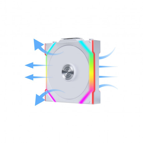 Lian Li UNI FAN REVERSE SL WIRELESS 3x120mm Beyaz Kasa Fanı (G99.12RSL1W3W.00)