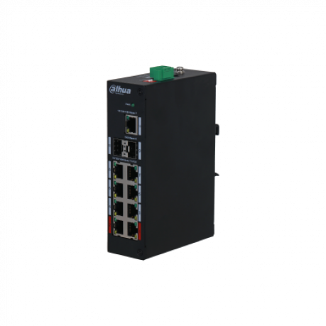 DAHUA PFS3211-8GT-120-V2 11 PORT 8XGE-2XGE/SFP 120W POE SWİTCH