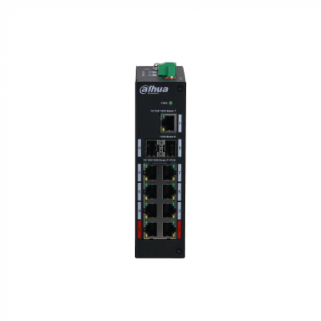 DAHUA PFS3211-8GT-120-V2 11 PORT 8XGE-2XGE/SFP 120W POE SWİTCH