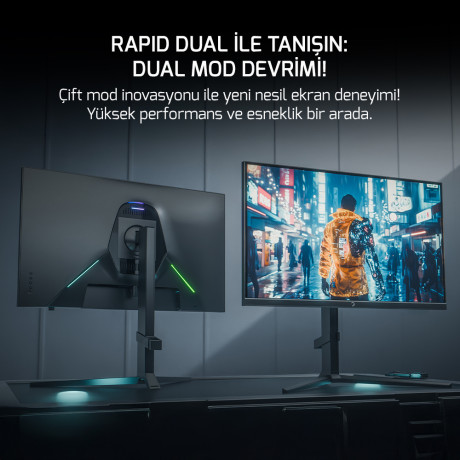 27 GAMEPOWER RAPID DUAL 4K 160HZ 0.5MS FLAT