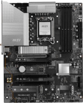 MSI PRO Z890-S WIFI PZ DDR5 8800MHZ(OC) USB 20Gbps 3xM.2 1xTB4 HDMI DISPLAY 2.5G LAN WIFI7 ATX 1851P