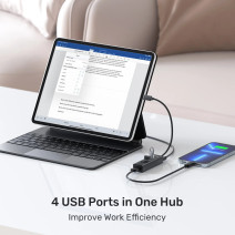 UNITEK TYPE-C TO 4 PORT USB 3.0 + TYPE-C (Y-3089Z01)