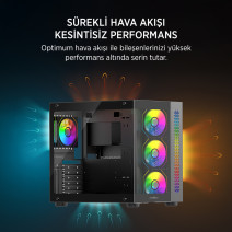 JAMES DONKEY STARK S800 4X ARGB GAMING KASA 750W