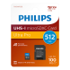 PHILIPS 512GB MICRO SDXC 100 MB/S C10 FM51MP65B/00